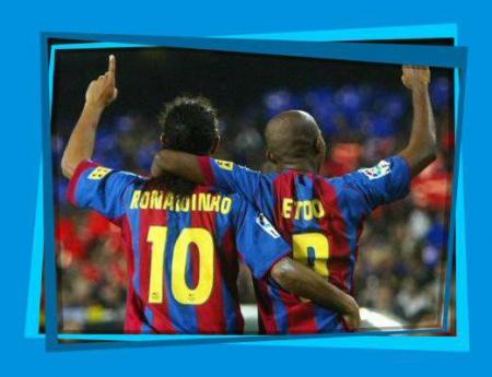 ronldinho&etoo
